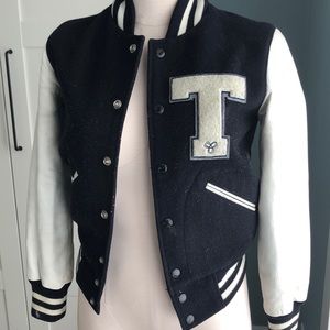 TNA letterman jacket size xxs